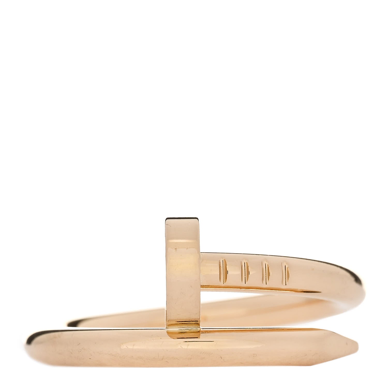 Cartier 18K Yellow Gold Juste Un Clou Ring 57 8 1 of 4
