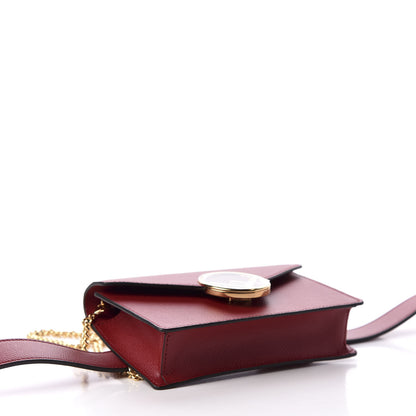 Fendi Vitello Liberty Lucido F is Fendi Envelope Belt Bag Fragola 4 of 10