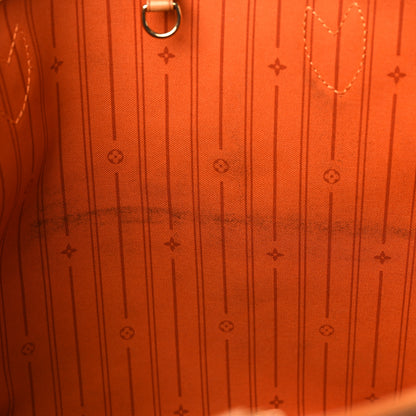 Louis Vuitton Monogram My LV Heritage Neverfull MM Orange Ivory 10 of 10