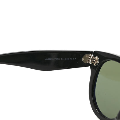 Celine Acetate Studded Mineral Round Sunglasses CL40031N Black 7 of 8