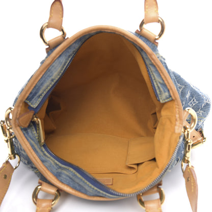 Louis Vuitton Denim Neo Cabby MM Blue 6 of 18