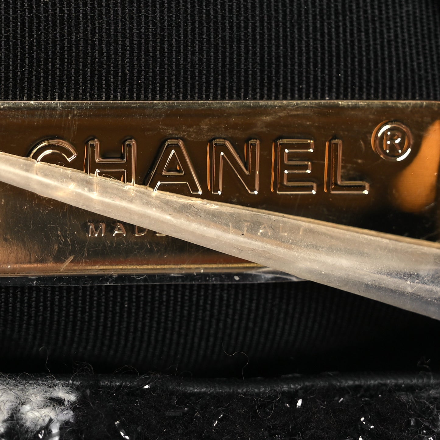 Tweed Quilted Medium Chanel 19 Flap Black White