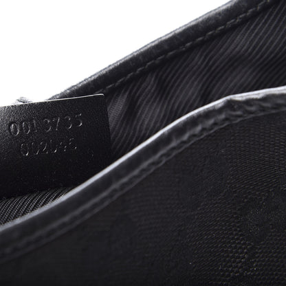 Gucci Monogram Small Jackie O Hobo Black 6 of 9