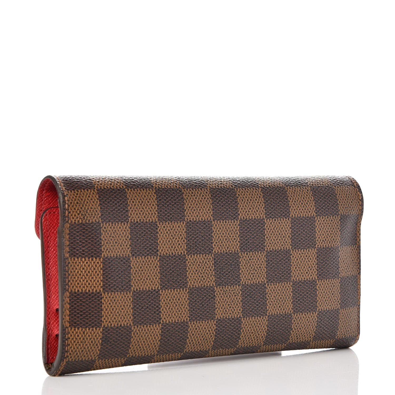 Louis Vuitton Damier Ebene Josephine Wallet Red 3 of 11
