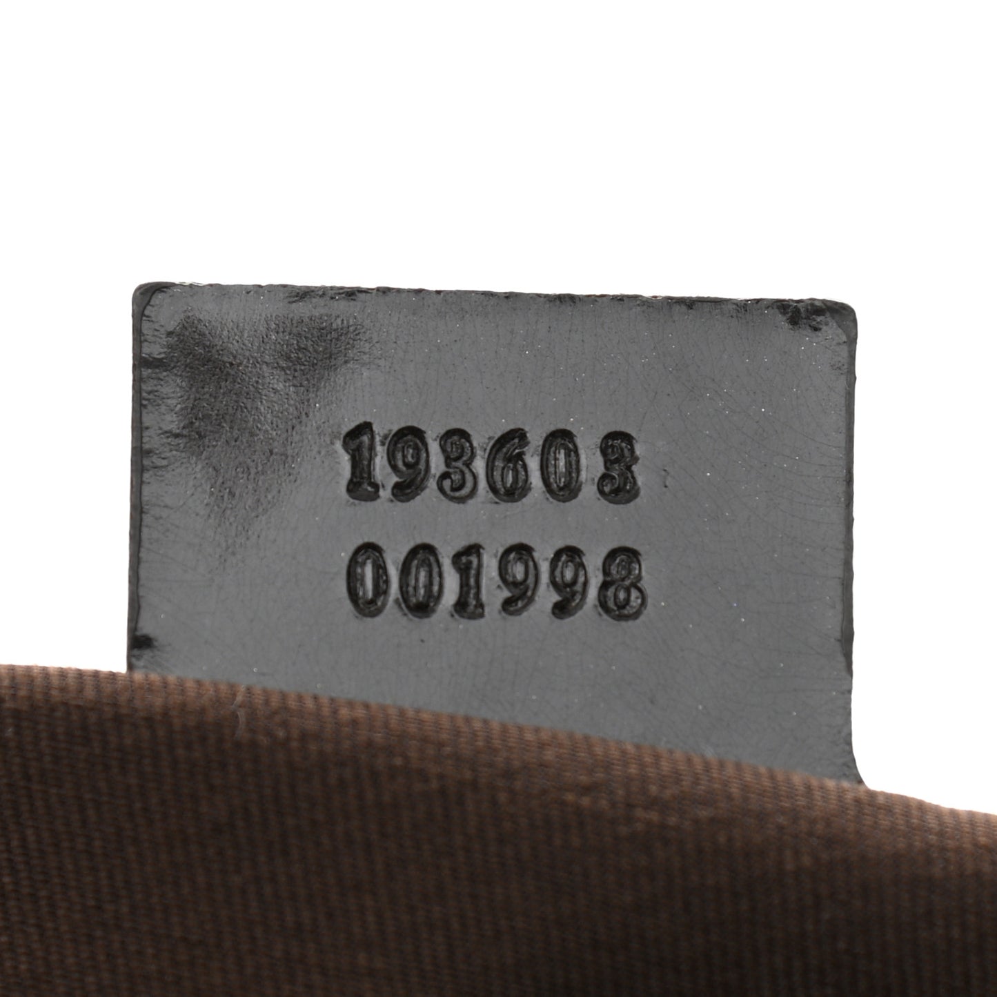 GG Supreme Monogram Medium Boston Dark Brown