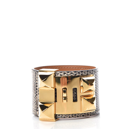 Hermes Lizard Collier De Chien CDC Bracelet S Ombre 3 of 9