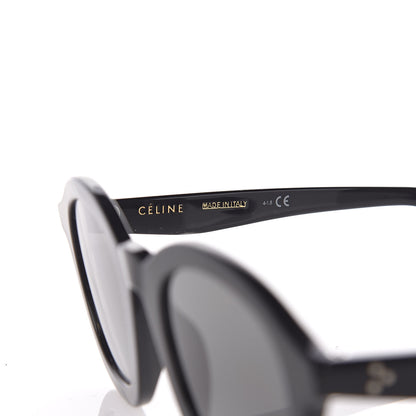 Celine Round Sunglasses CL 400171 Black 6 of 6