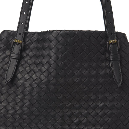 Bottega Veneta Nappa Intrecciato Medium Cesta Tote Black 9 of 9