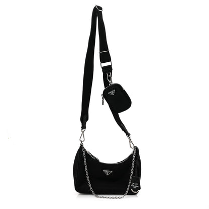 Prada Nylon Re-Edition 2005 Shoulder Bag Black 1 of 8