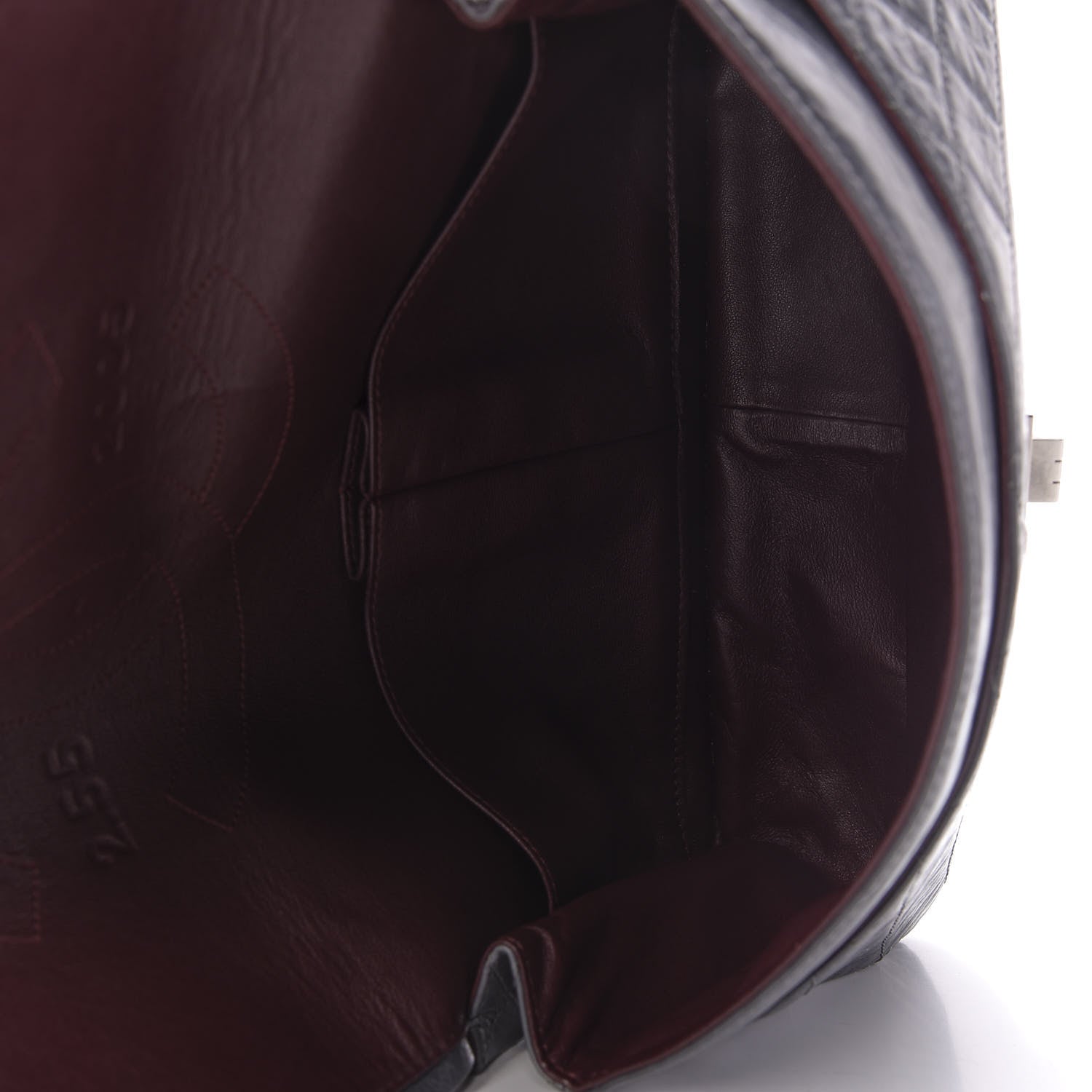 Chanel Aged Calfskin Quilted 50th Anniversary 2.55 Reissue 227 Flap Grey 5 of 10