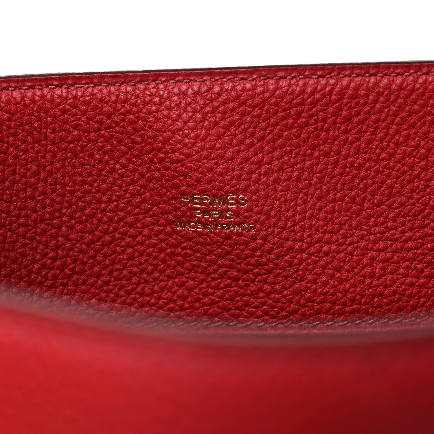 Hermes Togo So Kelly Rouge Garance 7 of 9