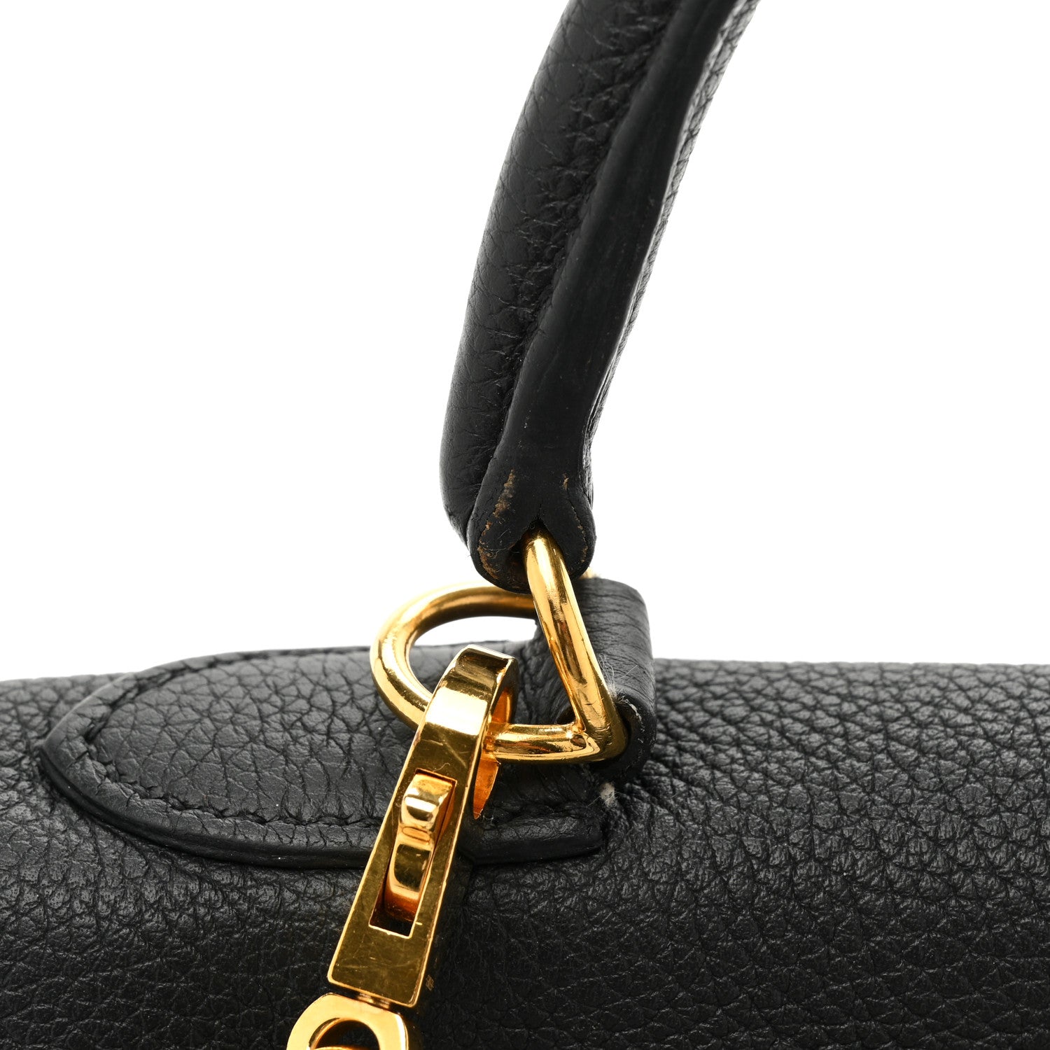 Hermes Togo Kelly Retourne 28 Black 18 of 19