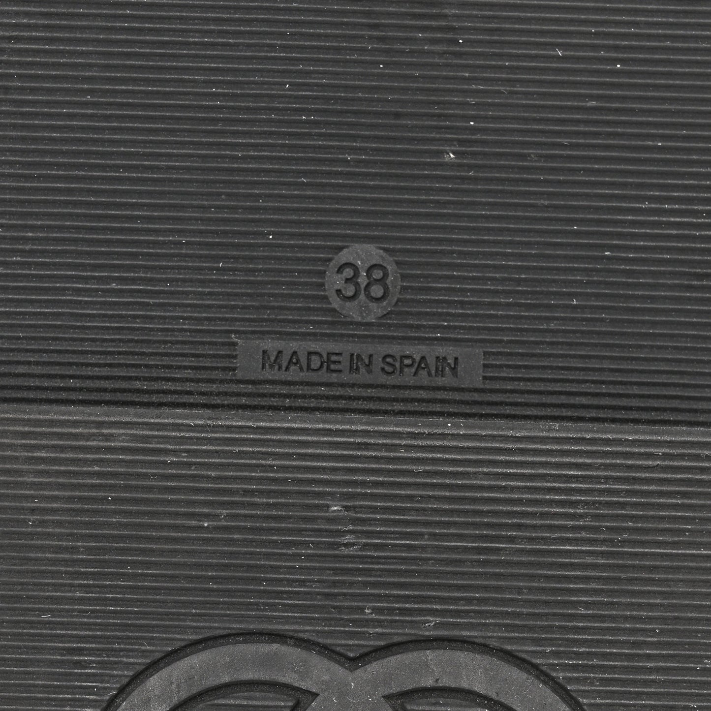 Lambskin Espadrille Mule Sandals 38 Black