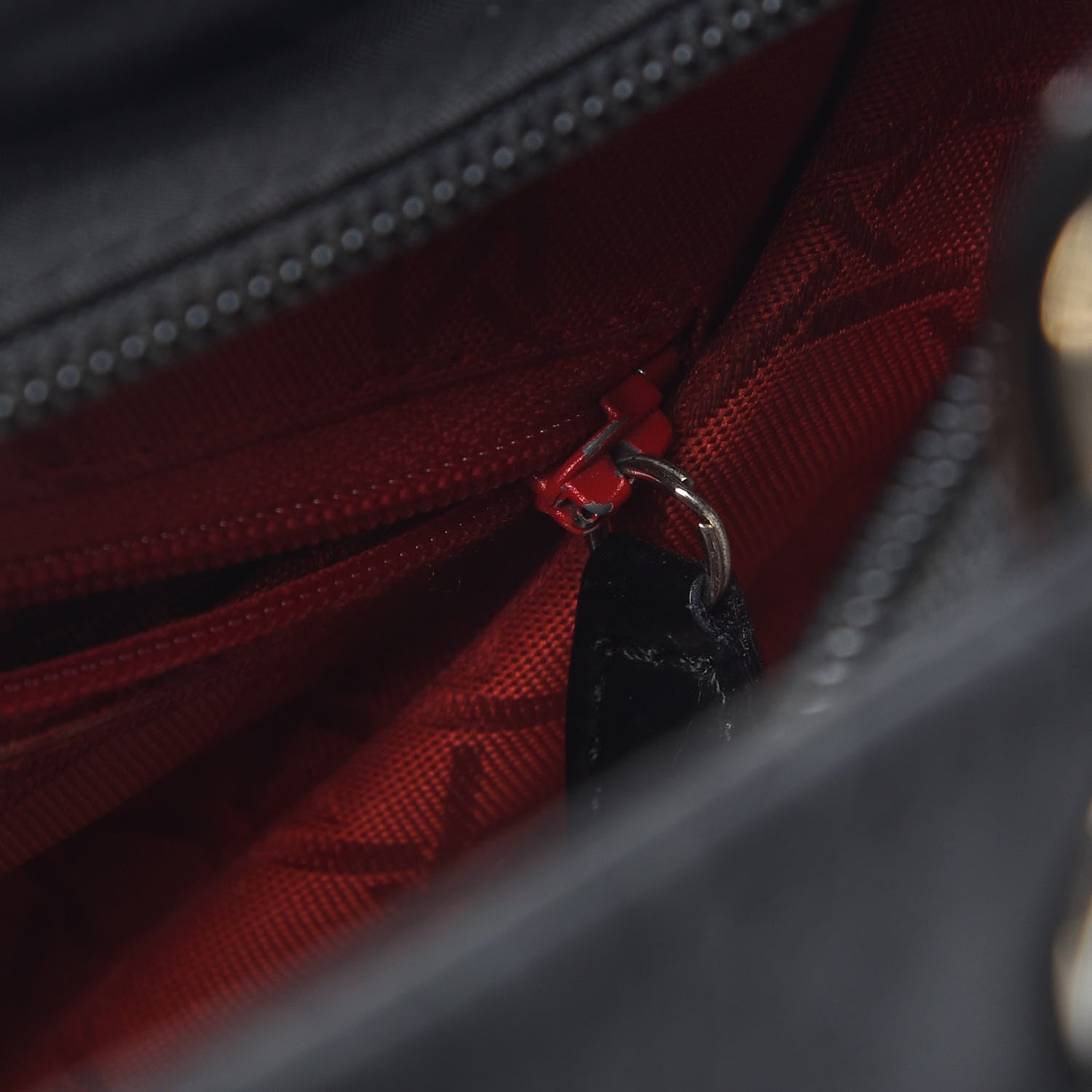 Christian Dior Nylon Cannage Large Lady Dior Black 11 of 11