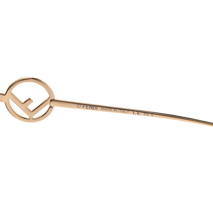 Fendi Metal F is Fendi Sunglasses FF 0323/S Gold 6 of 8