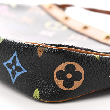 Louis Vuitton Monogram Multicolor Pochette Accessories Black 8 of 18