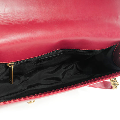 Chanel Glazed Calfskin Large Boy Flap Red 6 of 12