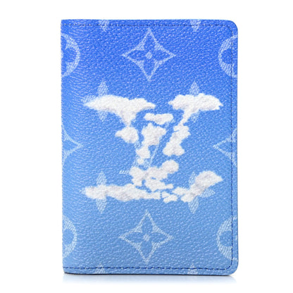 Louis Vuitton Monogram Clouds Pocket Organizer Blue 1 of 6
