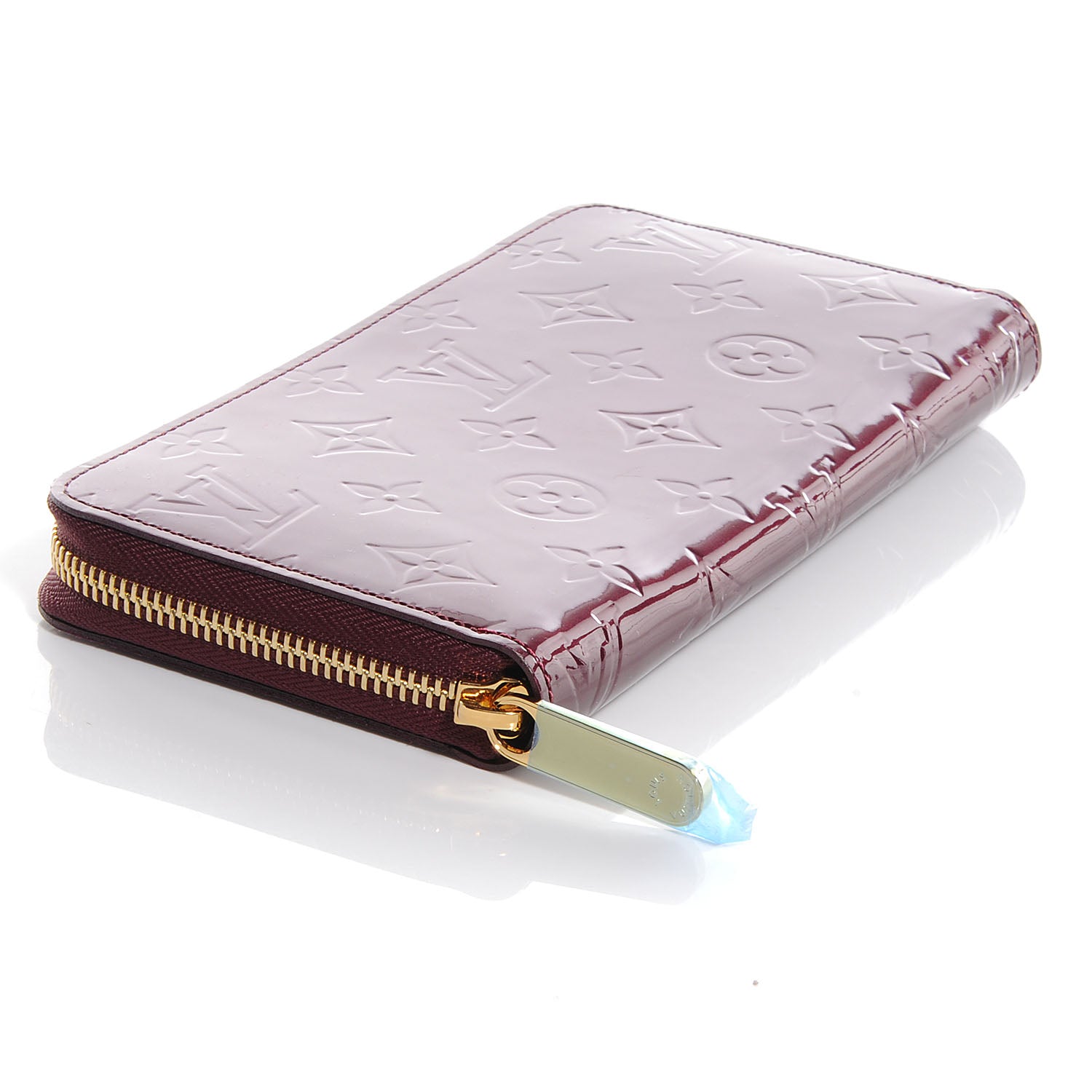 Louis Vuitton Vernis Zippy Wallet Rouge Fauviste 4 of 8