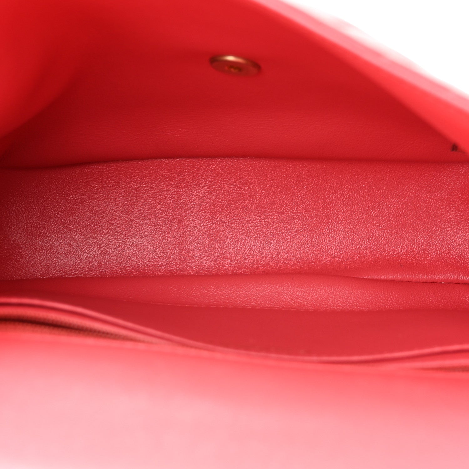 Chanel Lambskin Reverse Chevron Quilted Round Top Handle Flap Bright Pink 5 of 20