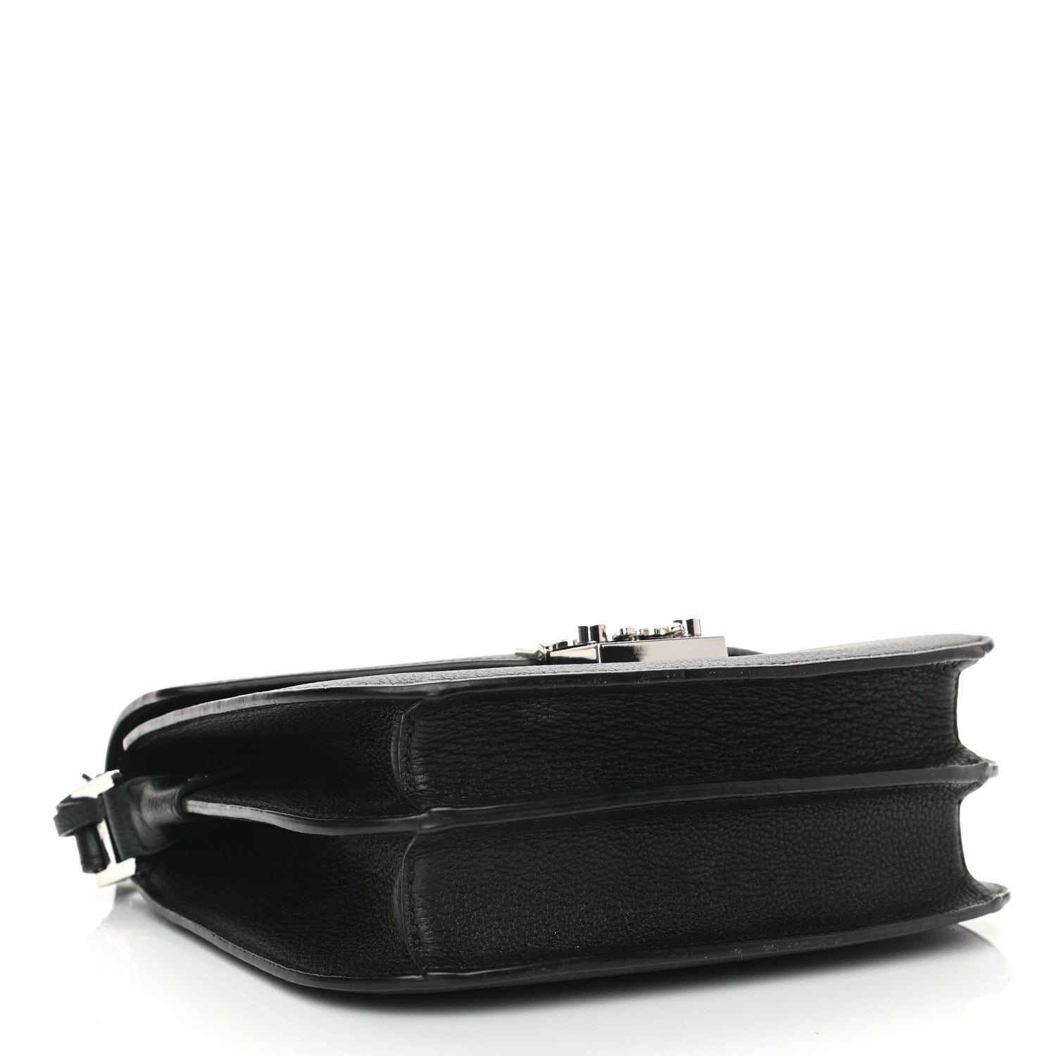 MCM Grained Calfskin Patricia Park Avenue Crossbody Bag Black 4 of 10