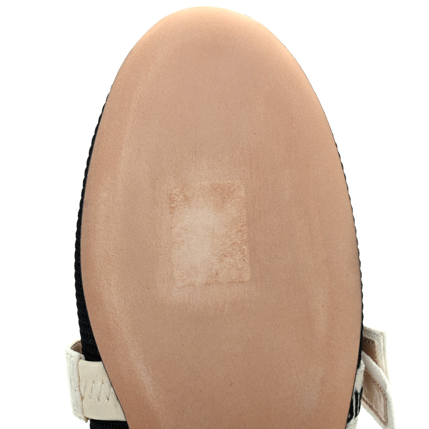 Christian Dior Fabric Ribbon Embroidered J'Adior Ballet Flats 38.5 Black 10 of 11