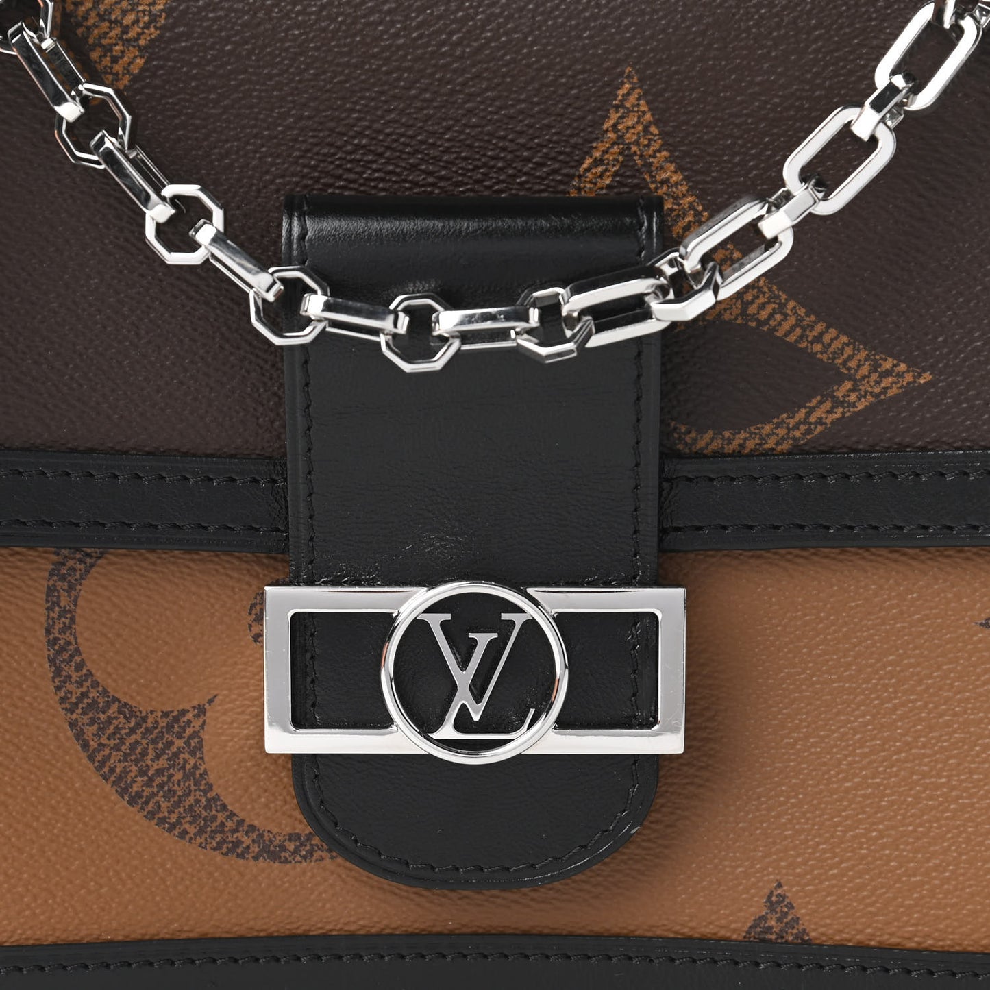 Reverse Monogram Giant Dauphine MM
