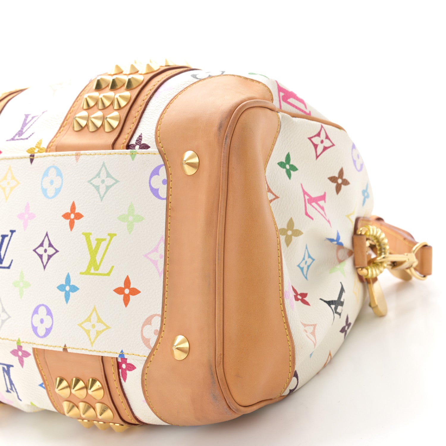 Louis Vuitton Monogram Multicolor Courtney MM White 9 of 12