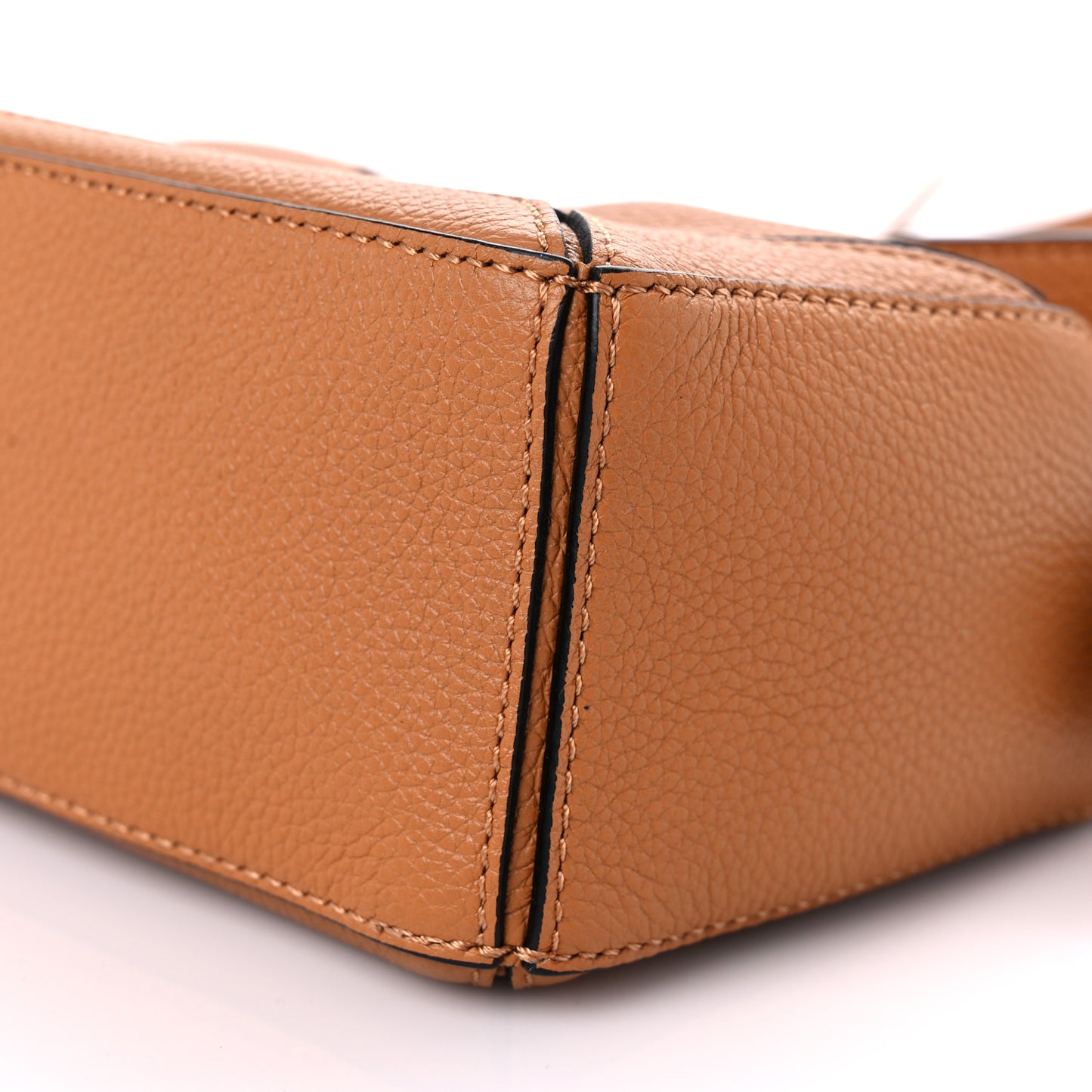 Calfskin Mini Puzzle Bag Light Caramel