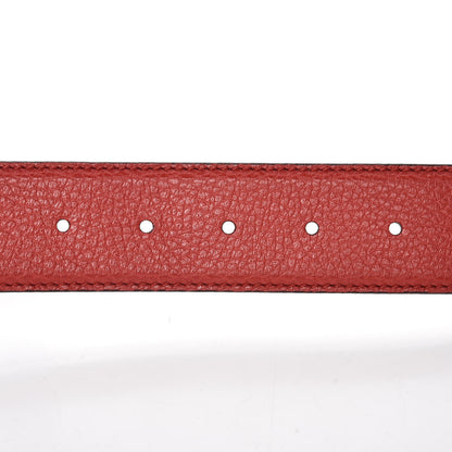 Gucci Calfskin 1973 Belt 90 36 Red 4 of 7