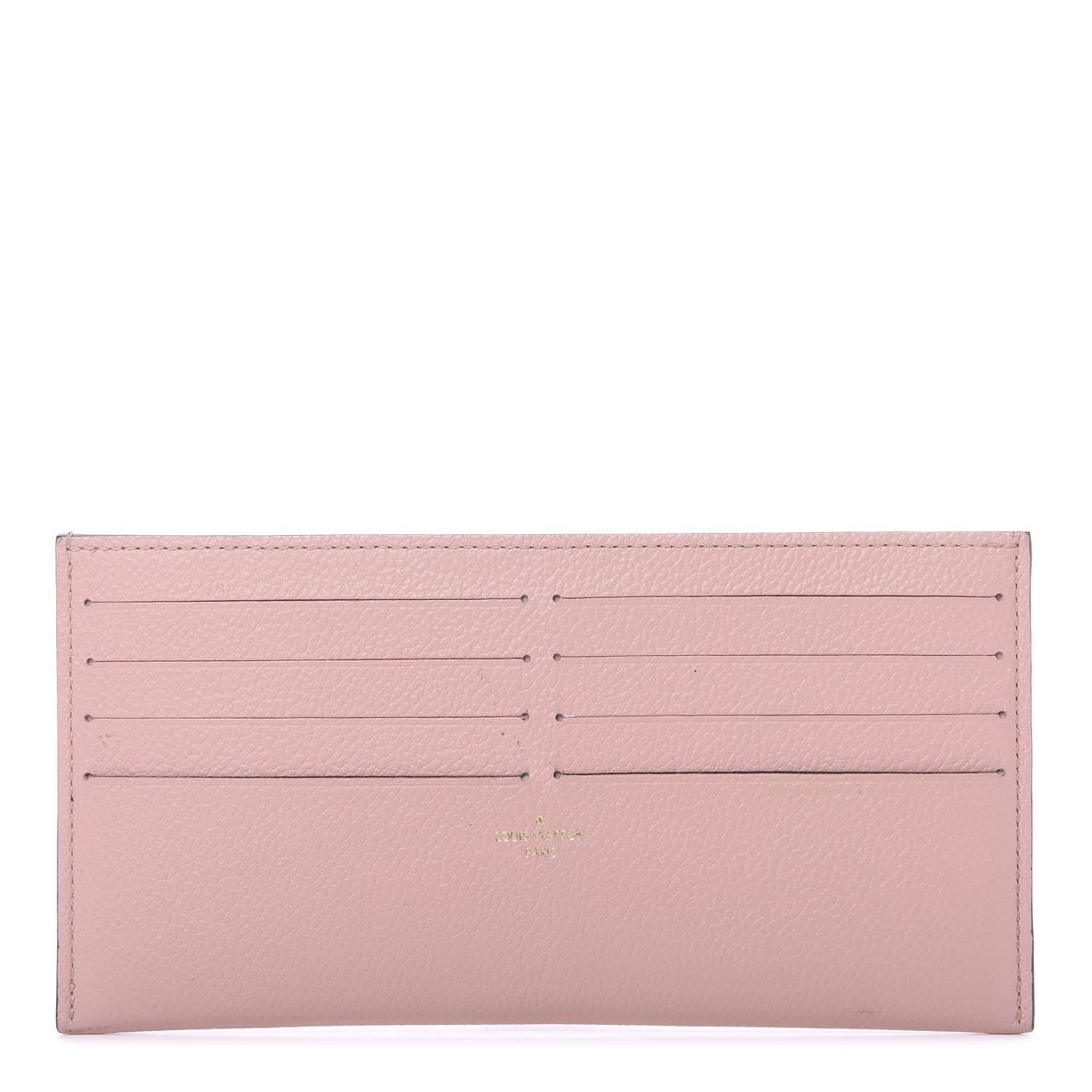 Louis Vuitton Calfskin Felicie Card Holder Insert Rose Ballerine 1 of 7