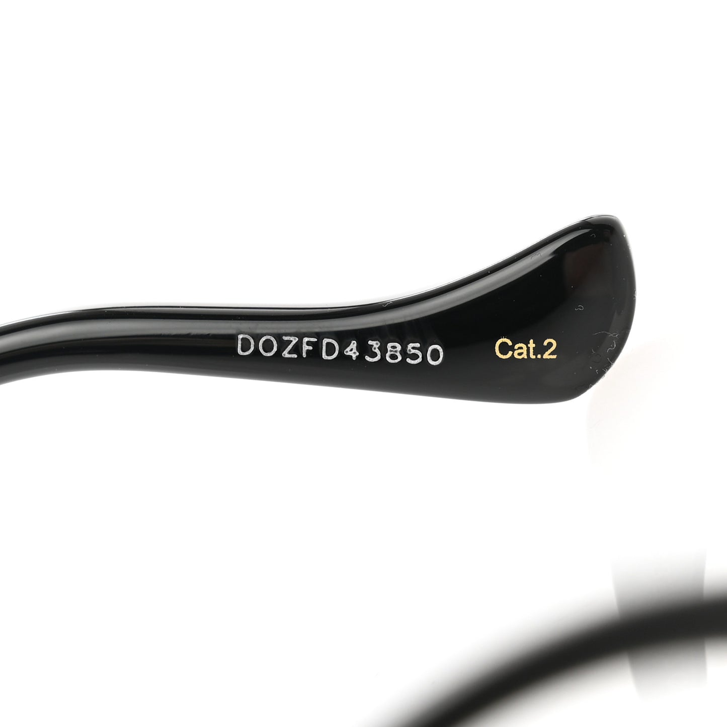 Acetate Rectangular Frame Chain Sunglasses GG1022S Black