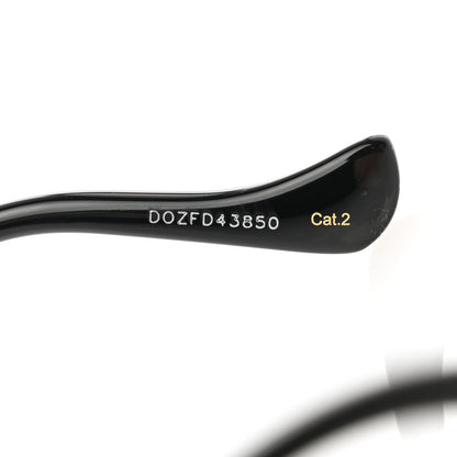 Gucci Acetate Rectangular Frame Chain Sunglasses GG1022S Black 7 of 9