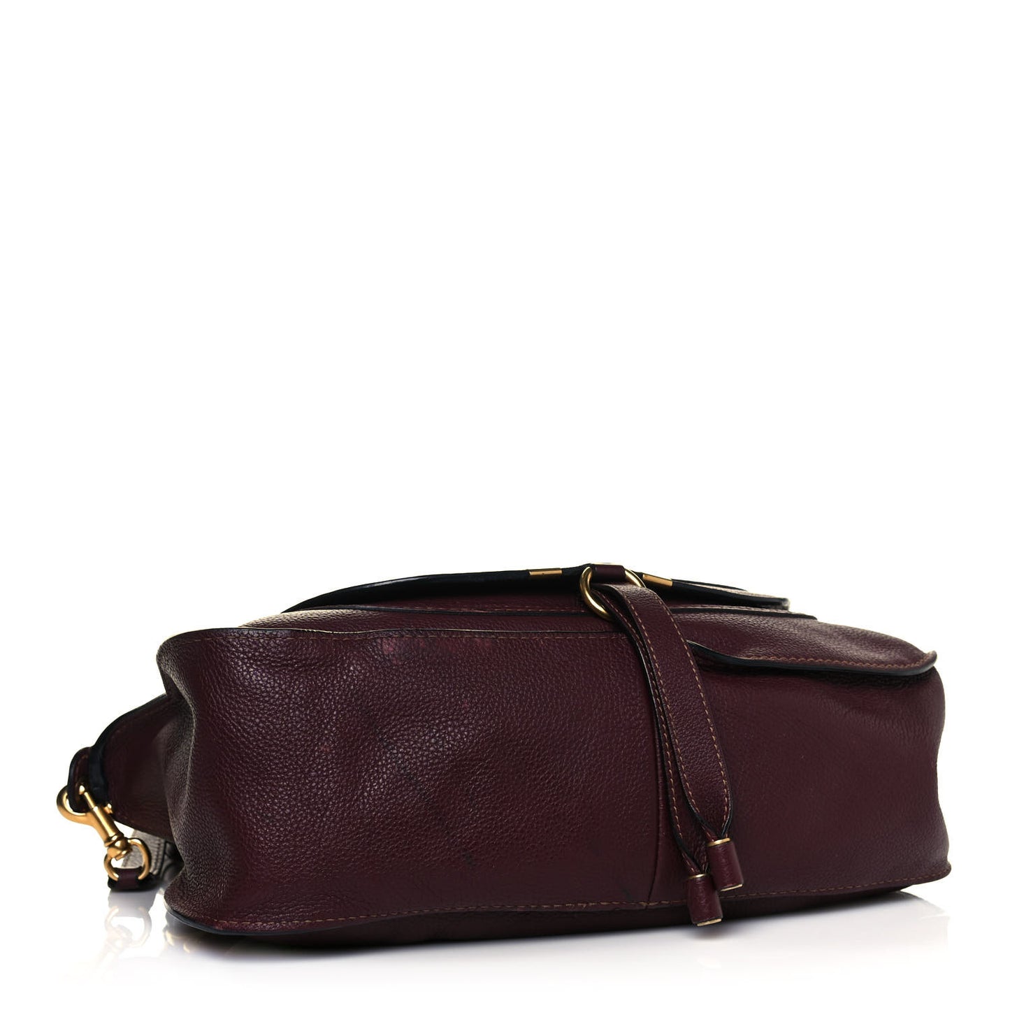 Calfskin Medium Marcie Satchel Dark Velvet