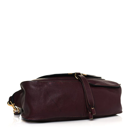 Chloe Calfskin Medium Marcie Satchel Dark Velvet 4 of 13