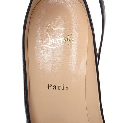 Christian Louboutin Nappa Ika 70 Pumps 40 Black Silver 7 of 10