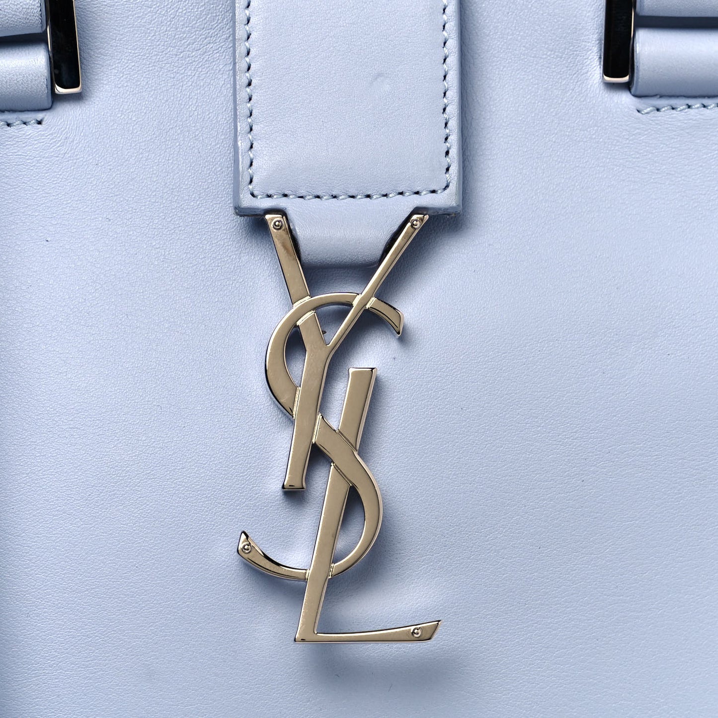 Smooth Calfskin Small Cabas Monogram Sugar Paper