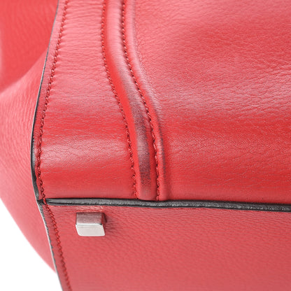 Celine Supple Calfskin Medium Phantom Luggage Vermillion 21 of 21