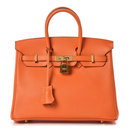 Hermes Swift Birkin 25 Orange 1 of 30