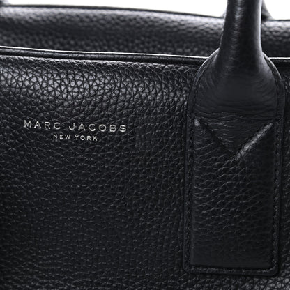 Marc Jacobs Pebbled Calfskin Gotham Bauletto Satchel Black 12 of 12