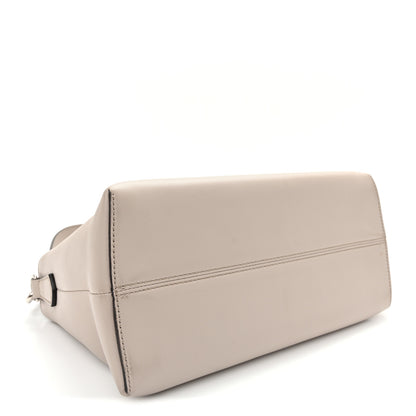 Fendi Vitello Dolce 4 Color Medium By The Way Boston Bag Grigio Polvere Emerald Multicolor 4 of 10