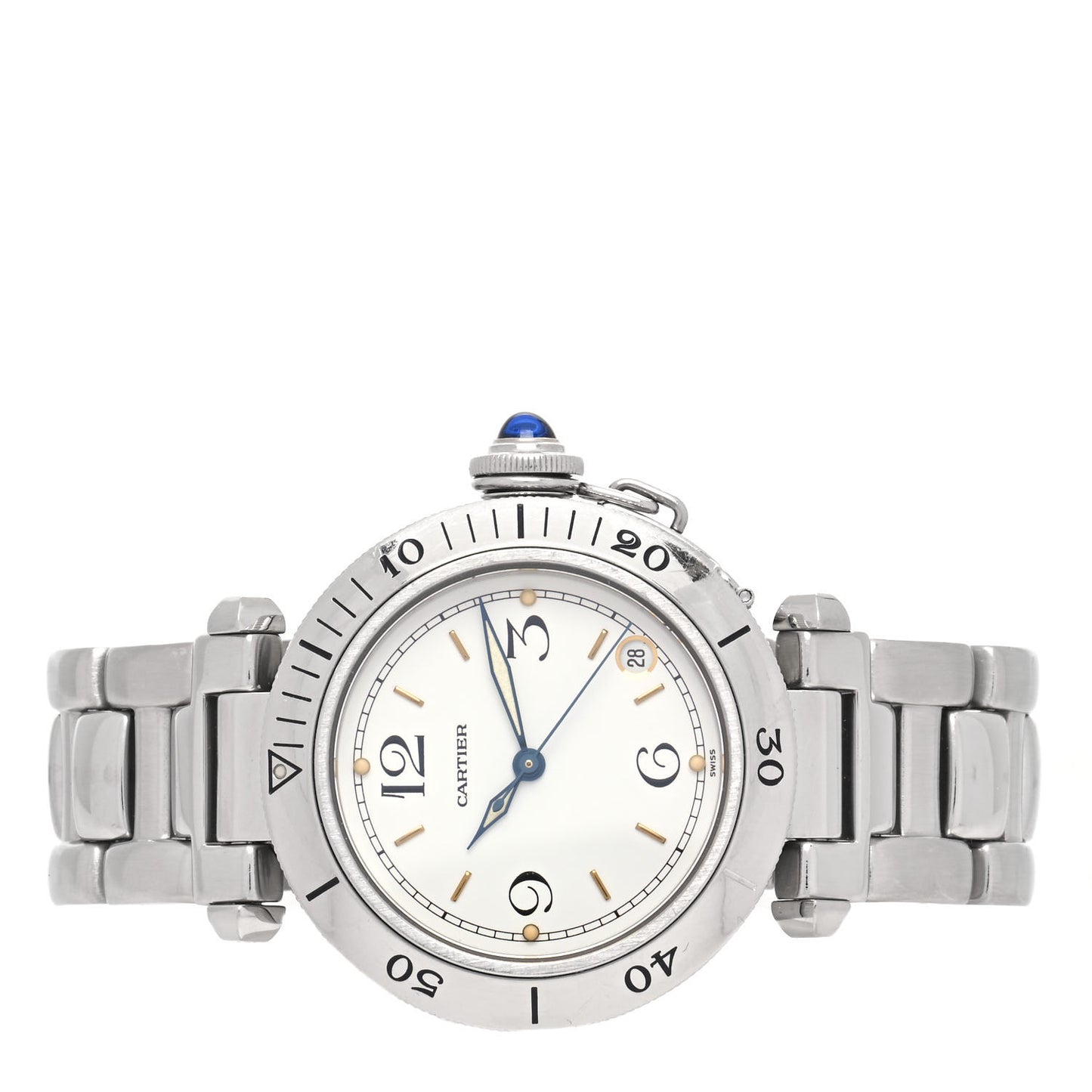 Stainless Steel 35mm Pasha C Diver Automatic Watch