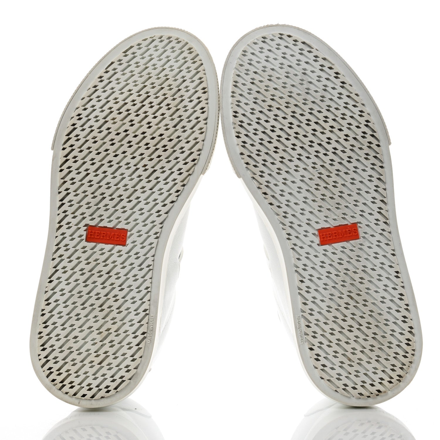 Hermes Calfskin Womens Daydream Sneakers 35.5 White 5 of 8