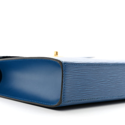 Louis Vuitton Epi Malesherbes Cyan 8 of 12