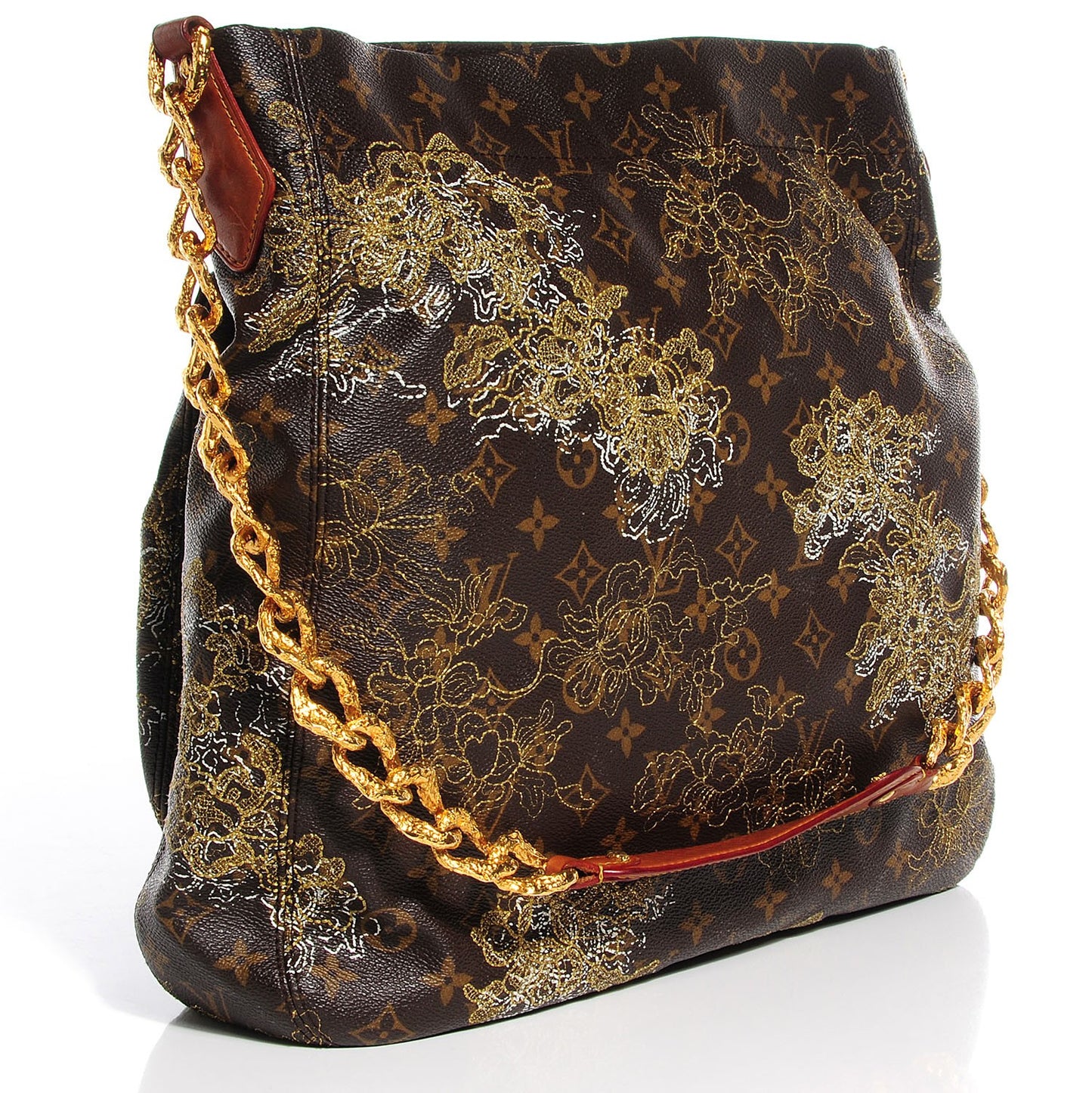 Monogram Dentelle Fersen Gold