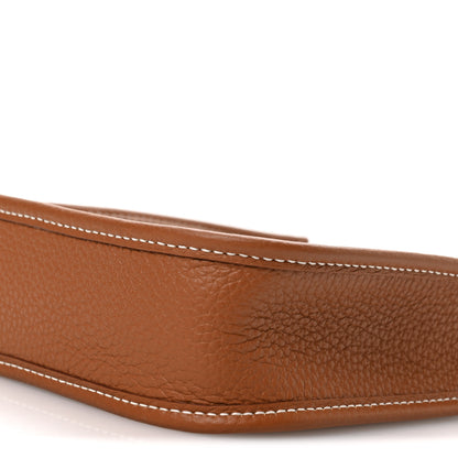 Hermes Taurillon Clemence Evelyne TPM Gold 10 of 11