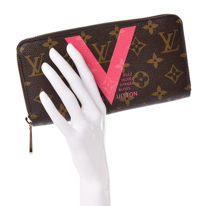 Louis Vuitton Monogram V Zippy Wallet Grenade 2 of 8
