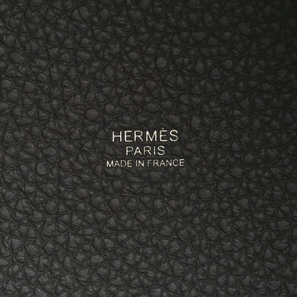 Hermes Taurillon Clemence Picotin Lock 18 PM Gris Meyer 6 of 10