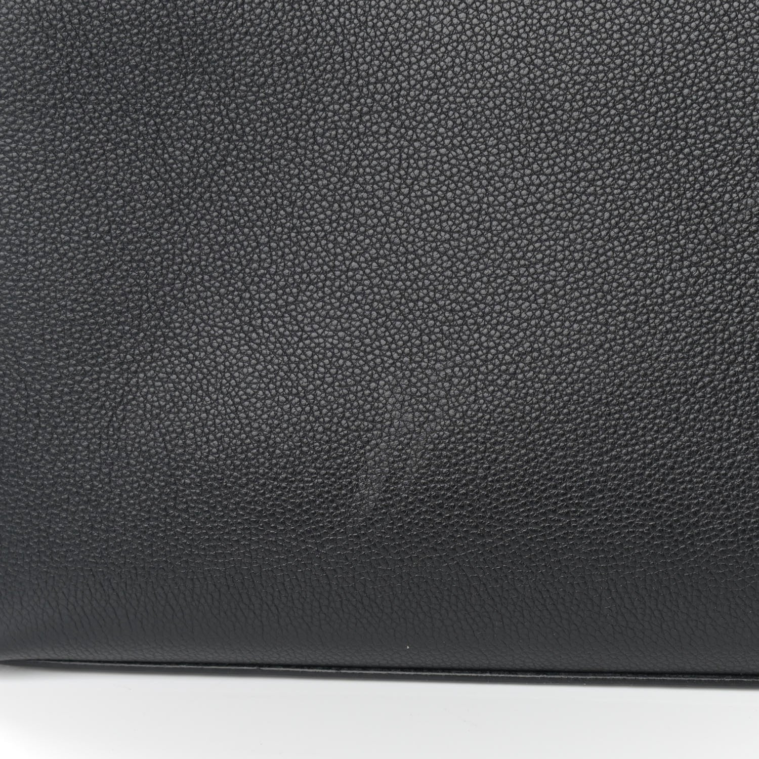 Burberry Grainy Calfskin Medium Title Bag Black 12 of 12