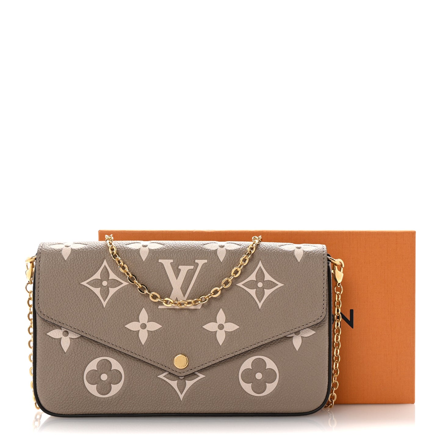 Empreinte Monogram Giant Felicie Pochette Tourterelle Creme